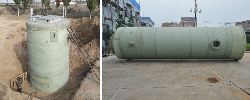 一體化預(yù)制泵站安裝現(xiàn)場